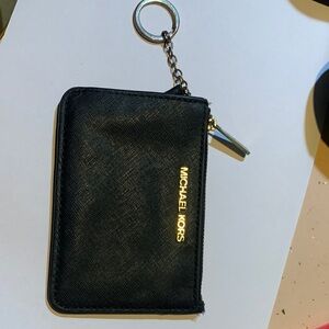 Authentic Michel Kors keychain coins wallet